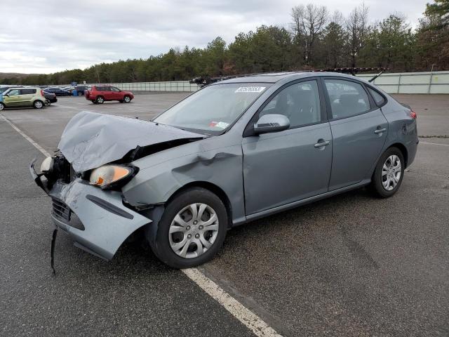 Image 1 of 2010 HYUNDAI ELANTRA BLUE 2010 with VIN KMHDU4AD4AU908570