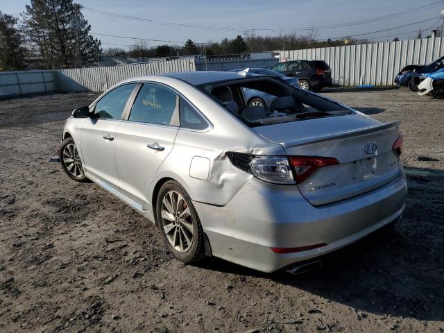Image 2 of 2017 HYUNDAI SONATA SPORT 2017 with VIN 5NPE34AF8HH565148