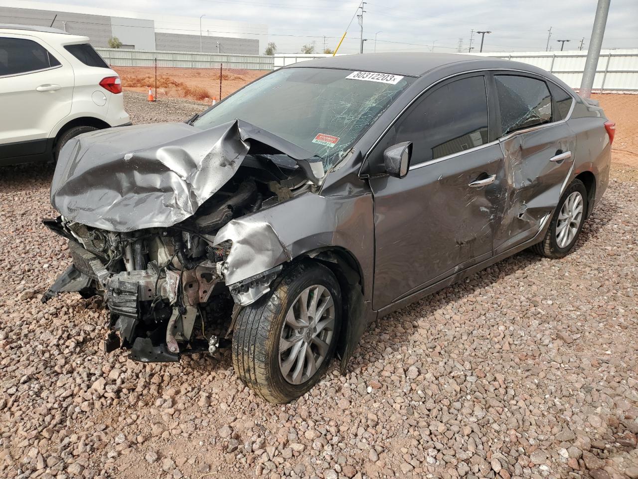 Изображение 1 2019 NISSAN SENTRA S 2019 с VIN 3N1AB7AP9KY230439