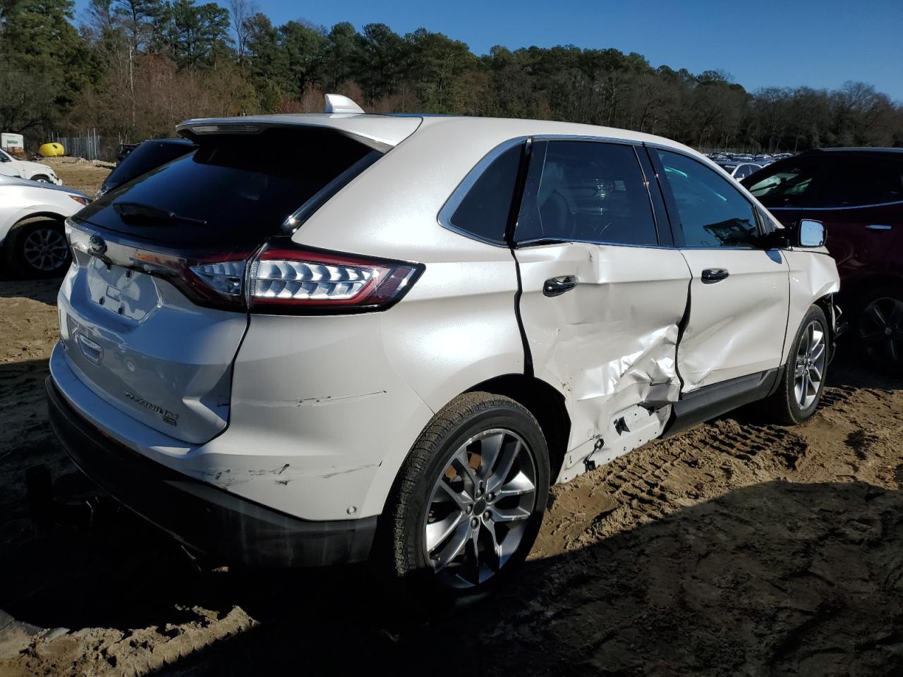 Изображение 3 2018 FORD EDGE TITANIUM 2018 с VIN 2FMPK4K85JBB70109