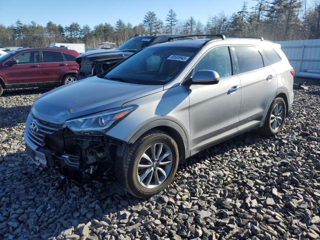 Image 1 of 2017 HYUNDAI SANTA FE SE 2017 with VIN KM8SMDHFXHU255901
