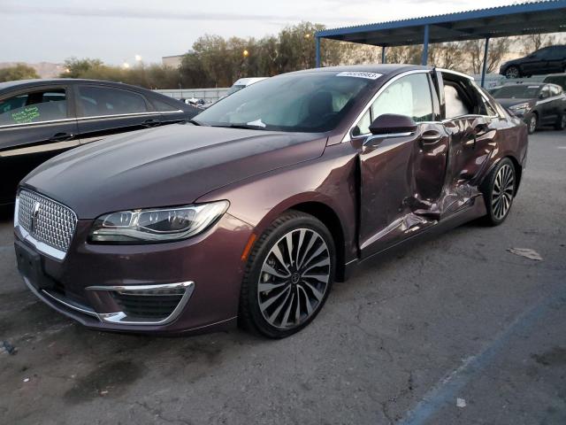 Image 1 of 2017 LINCOLN MKZ HYBRID BLACK LABEL 2017 with VIN 3LN6L5NU2HR622777