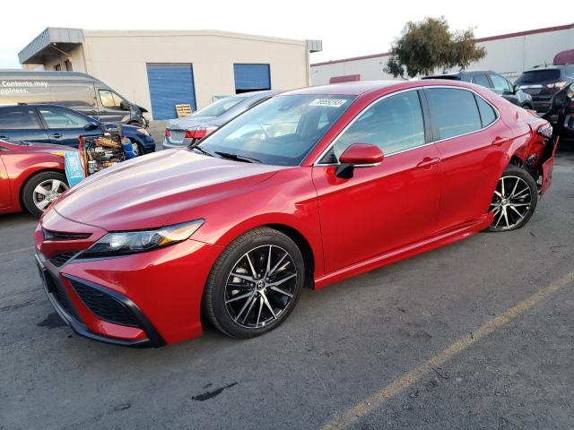 Image 1 of 2022 TOYOTA CAMRY NIGHT SHADE 2022 with VIN 4T1G31AK0NU044281