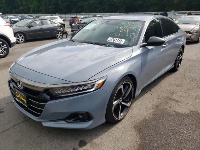 Image 2 of 2021 HONDA ACCORD SPORT SE 2021 with VIN 1HGCV1F41MA024405