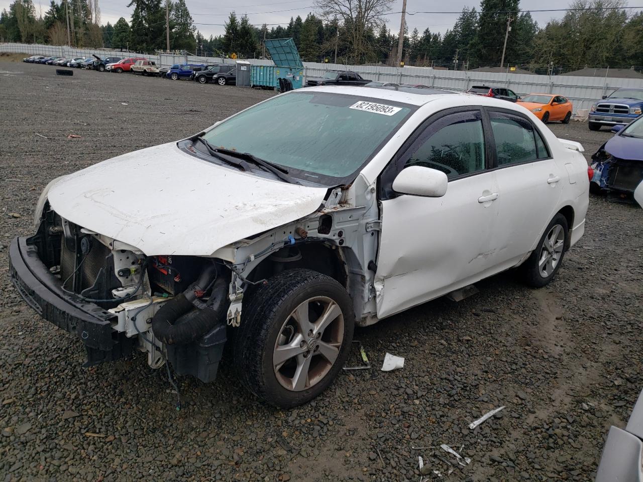 Image 1 of 2011 TOYOTA COROLLA BASE 2011 with VIN 2T1BU4EE6BC665132