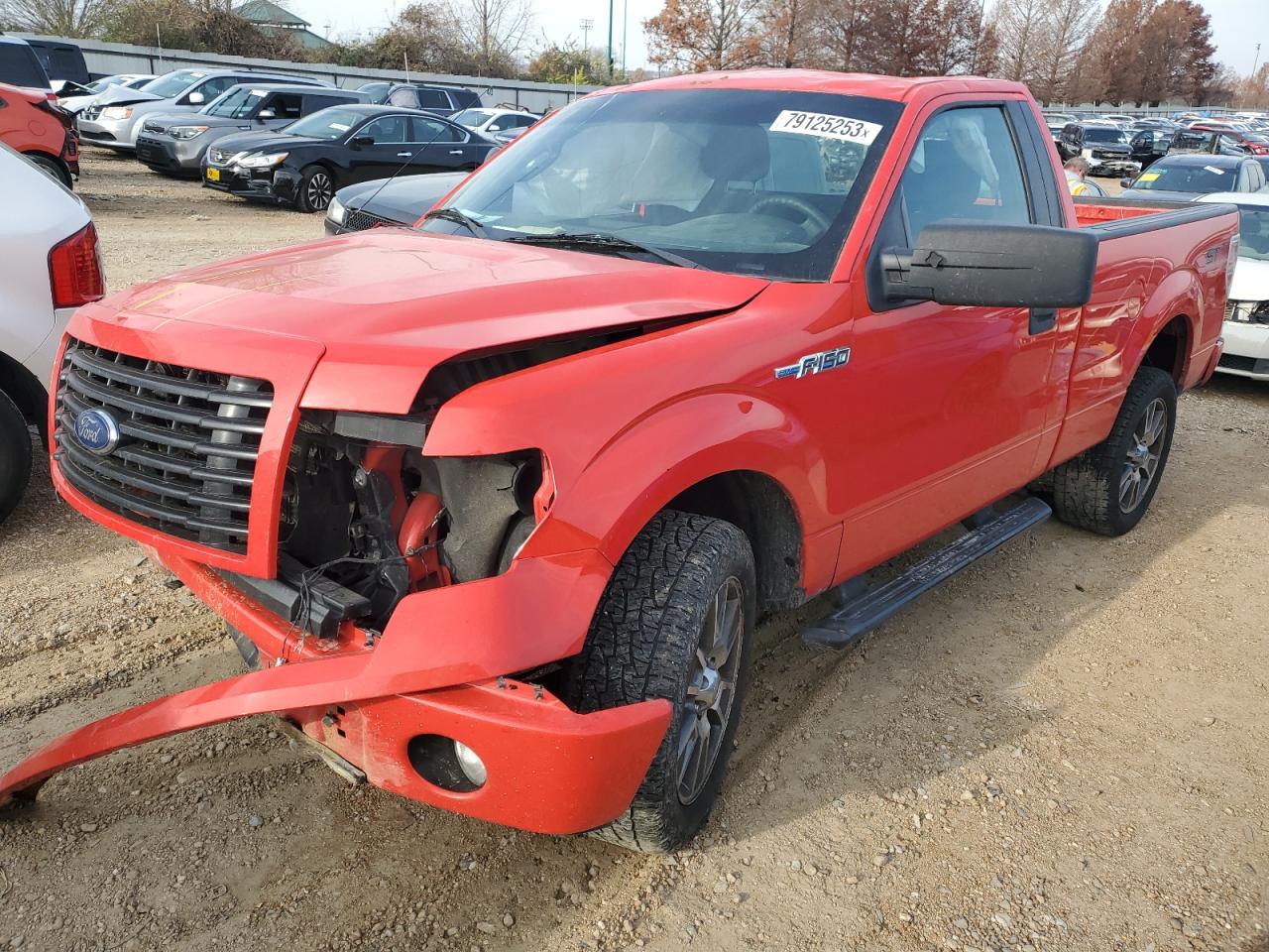 Изображение 1 2014 FORD F150  2014 с VIN 1FTMF1EF7EKD09303