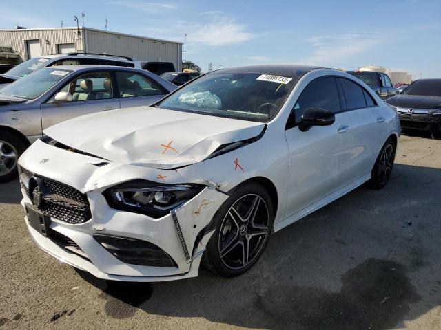 Image 1 of 2021 MERCEDES-BENZ CLA-CLASS 250 2021 with VIN W1K5J4GBXMN224425