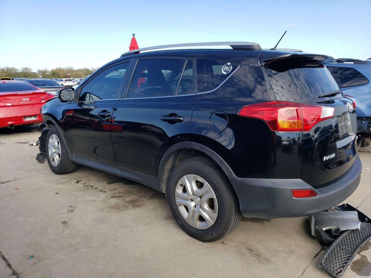 Image 2 of 2015 TOYOTA RAV4 LE 2015 with VIN 2T3ZFREV5FW178909