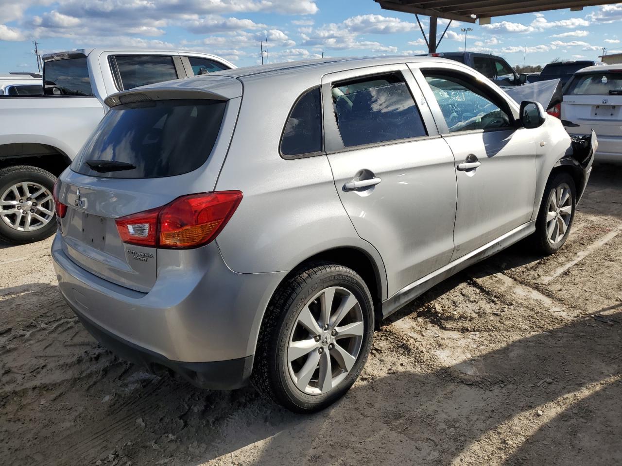 Image 3 of 2015 MITSUBISHI OUTLANDER SPORT ES 2015 with VIN 4A4AP3AU5FE058385