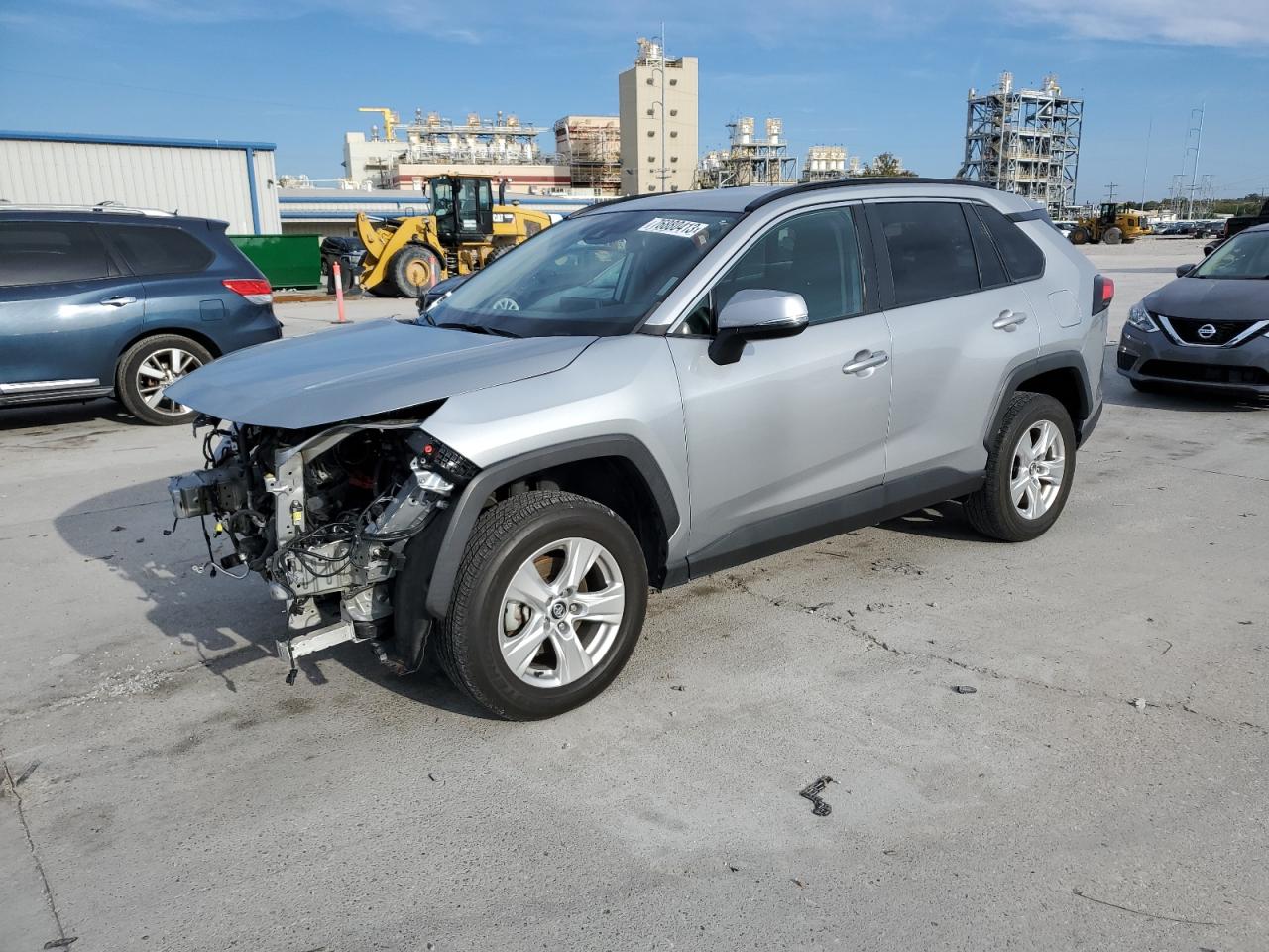 Image 1 of 2021 TOYOTA RAV4 XLE 2021 with VIN 2T3W1RFV4MW113871