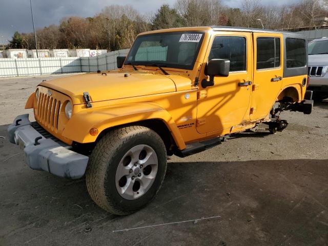 Image 1 of 2013 JEEP WRANGLER UNLIMITED SAHARA 2013 with VIN 1C4BJWEG9DL560716