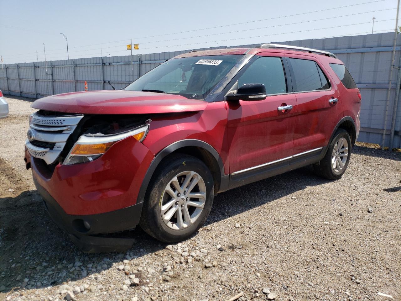 Image 1 of 2014 FORD EXPLORER XLT 2014 with VIN 1FM5K8D82EGC57945