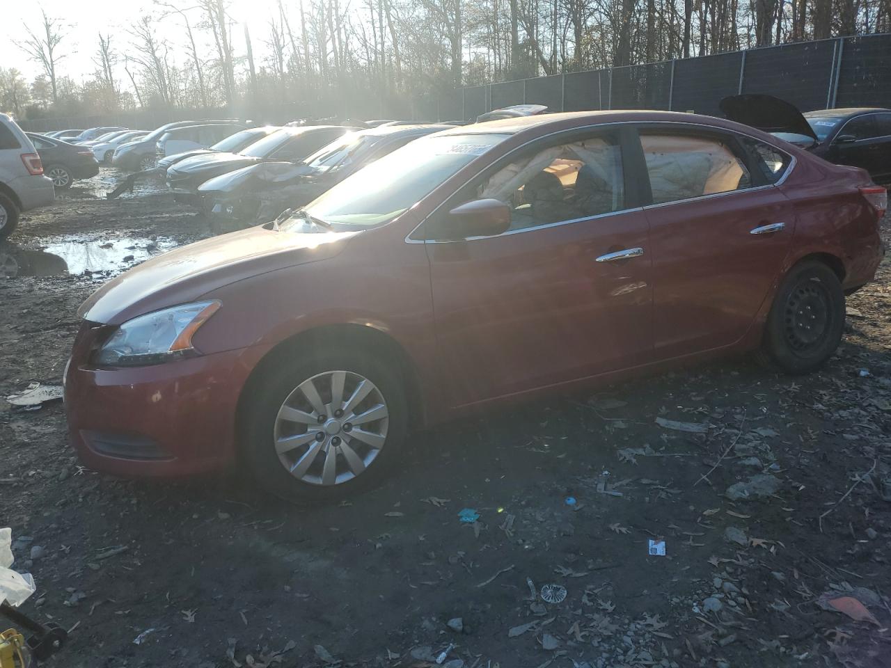 Image 1 of 2015 NISSAN SENTRA S 2015 with VIN 3N1AB7AP6FL665230
