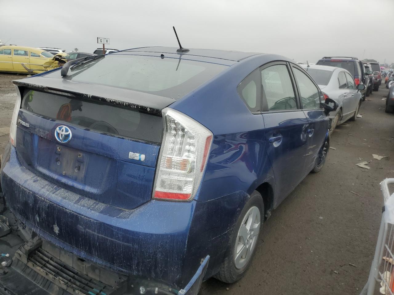 Image 3 of 2010 TOYOTA PRIUS  2010 with VIN JTDKN3DUXA0240697