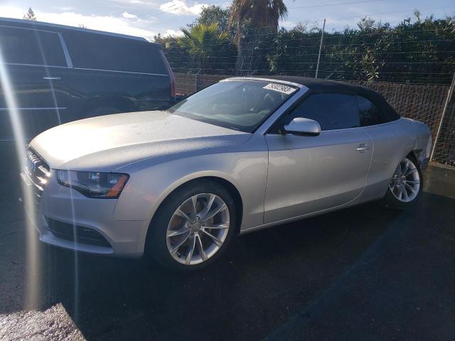 Image 1 of 2014 AUDI A5 PREMIUM 2014 with VIN WAUAFAFH6EN000484