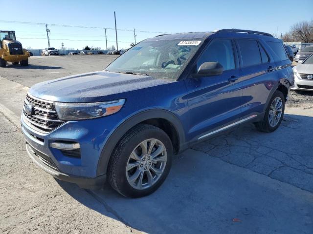 Image 1 of 2022 FORD EXPLORER XLT 2022 with VIN 1FMSK8DH6NGC42514