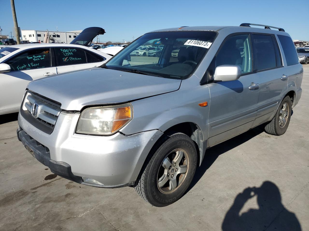 Image 1 of 2006 HONDA PILOT EX 2006 with VIN 5FNYF18676B016187