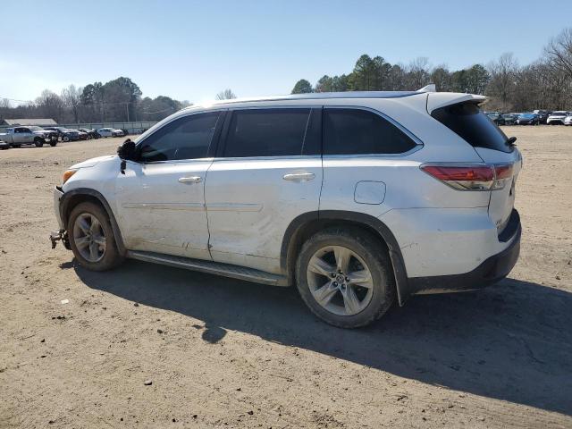 Изображение 2 2016 TOYOTA HIGHLANDER LIMITED 2016 с VIN 5TDYKRFH5GS155164