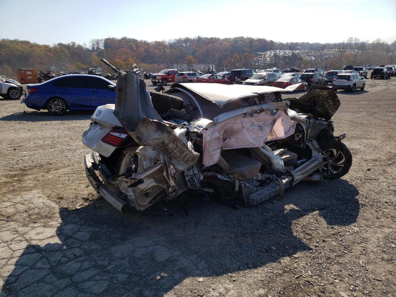 Image 3 of 2017 HONDA ACCORD LX 2017 with VIN 1HGCR2F39HA299883