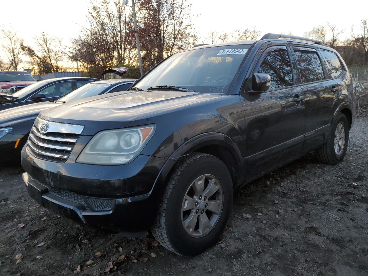Image 1 of 2009 KIA BORREGO LX 2009 with VIN KNDJH741X95020474