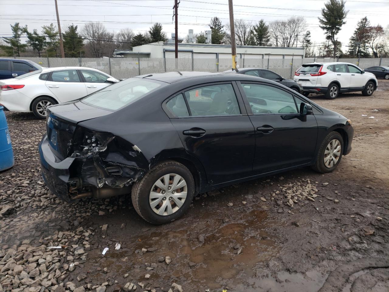 Obraz 3 z 2012 HONDA CIVIC LX 2012 z VIN 19XFB2F57CE308264