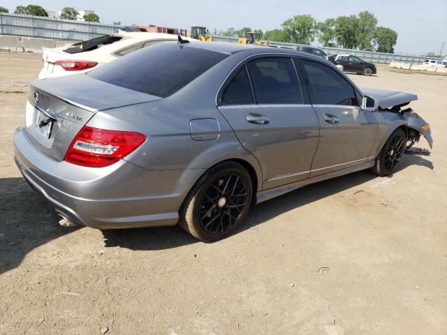 Image 3 of 2013 MERCEDES-BENZ C-CLASS 300 4MATIC 2013 with VIN WDDGF8AB3DR298739