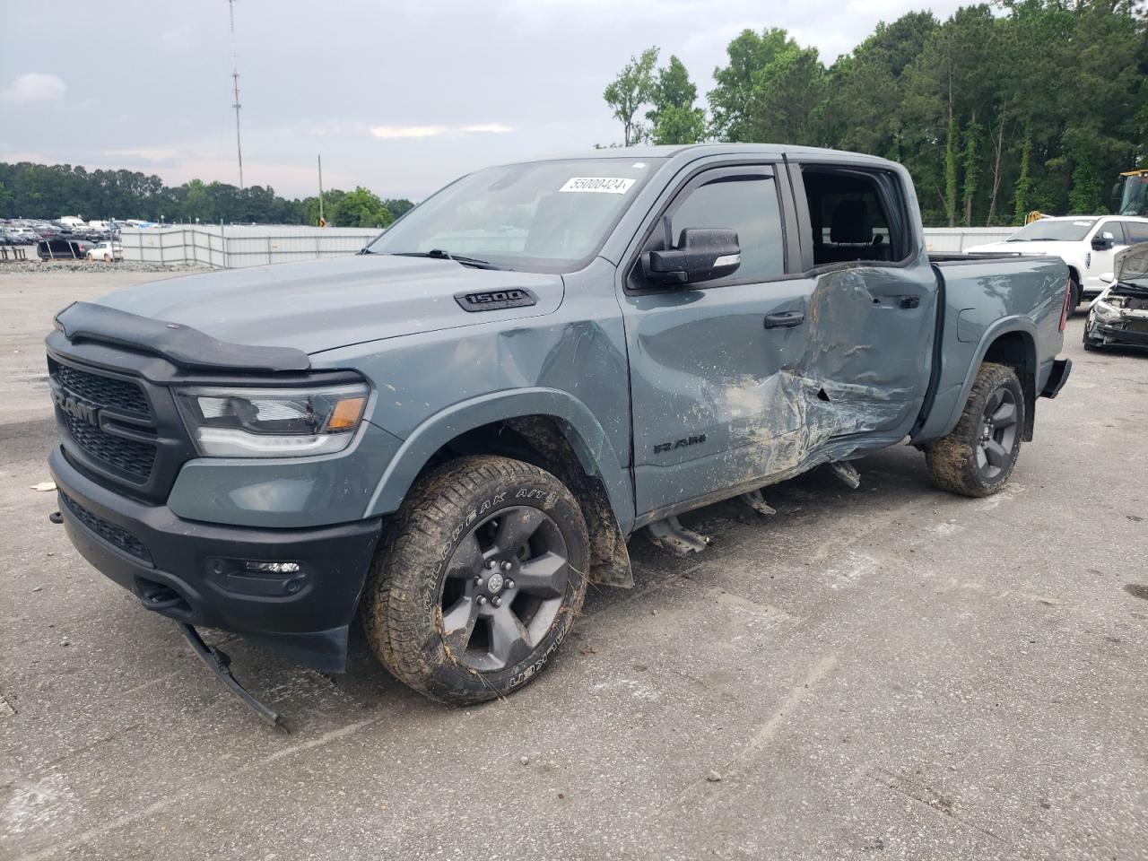 Image 1 of 2021 RAM 1500 BIG HORN/LONE STAR 2021 with VIN 1C6SRFFT6MN577537