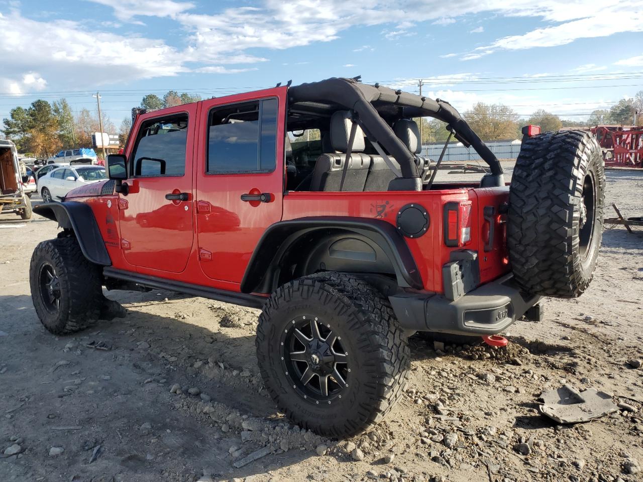 Image 2 of 2014 JEEP WRANGLER UNLIMITED RUBICON 2014 with VIN 1C4BJWFG9EL306567
