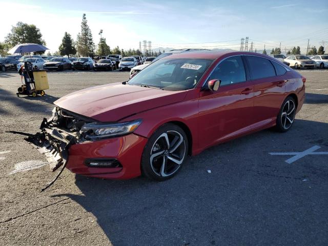 Image 1 of 2020 HONDA ACCORD SPORT 2020 with VIN 1HGCV2F39LA019187