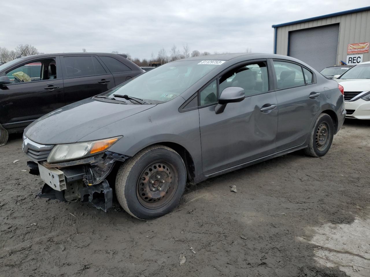 Obraz 1 z 2012 HONDA CIVIC LX 2012 z VIN 19XFB2F5XCE315497