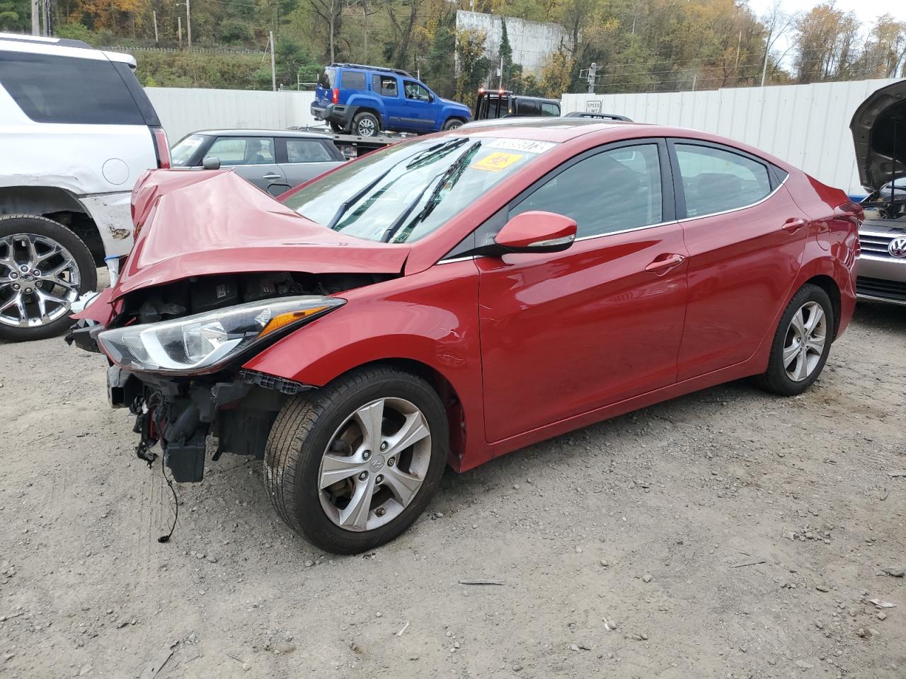 Obraz 1 z 2016 HYUNDAI ELANTRA SE 2016 z VIN KMHDH4AE0GU592140