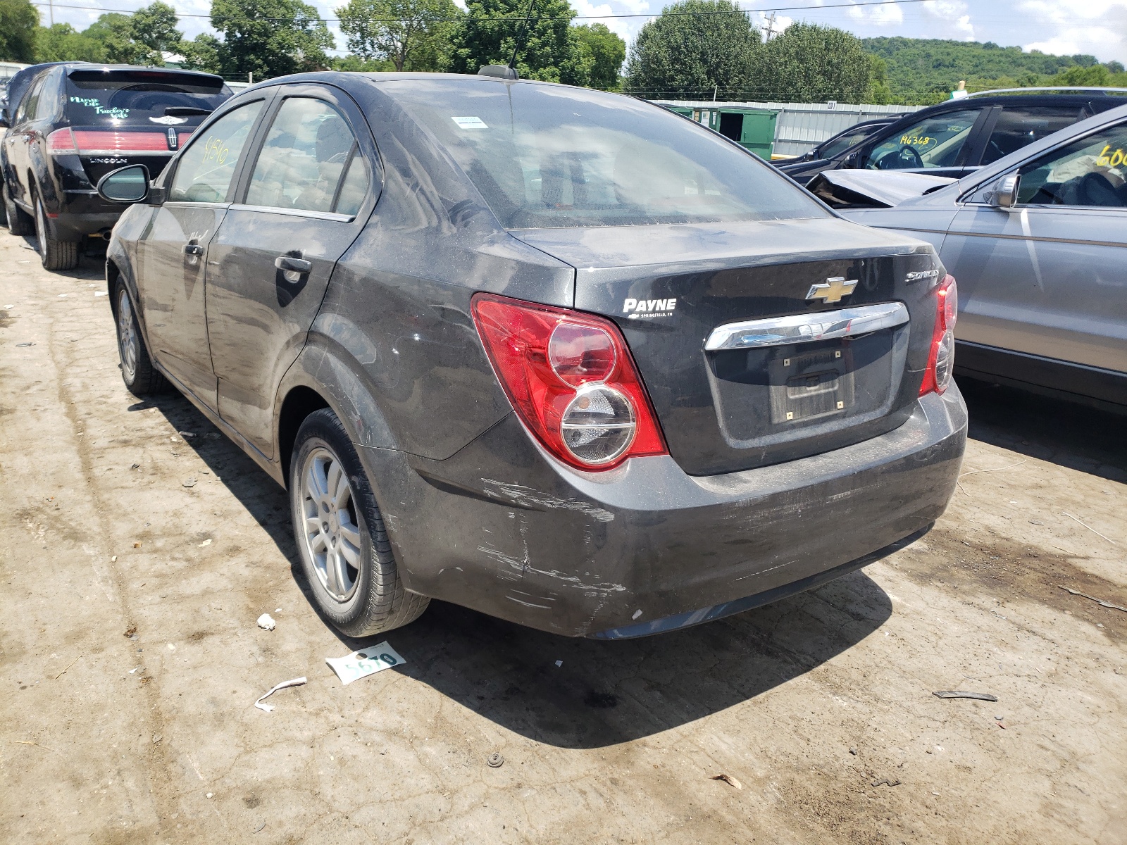 Image 3 of 2015 CHEVROLET SONIC LT 2015 with VIN 1G1JC5SH8F4110946