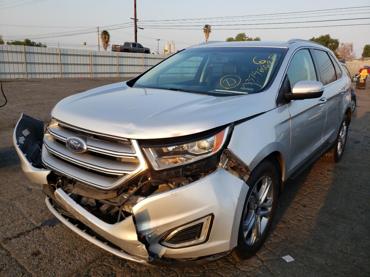 Obraz 2 z 2015 FORD EDGE TITANIUM 2015 z VIN 2FMTK4K94FBB56796