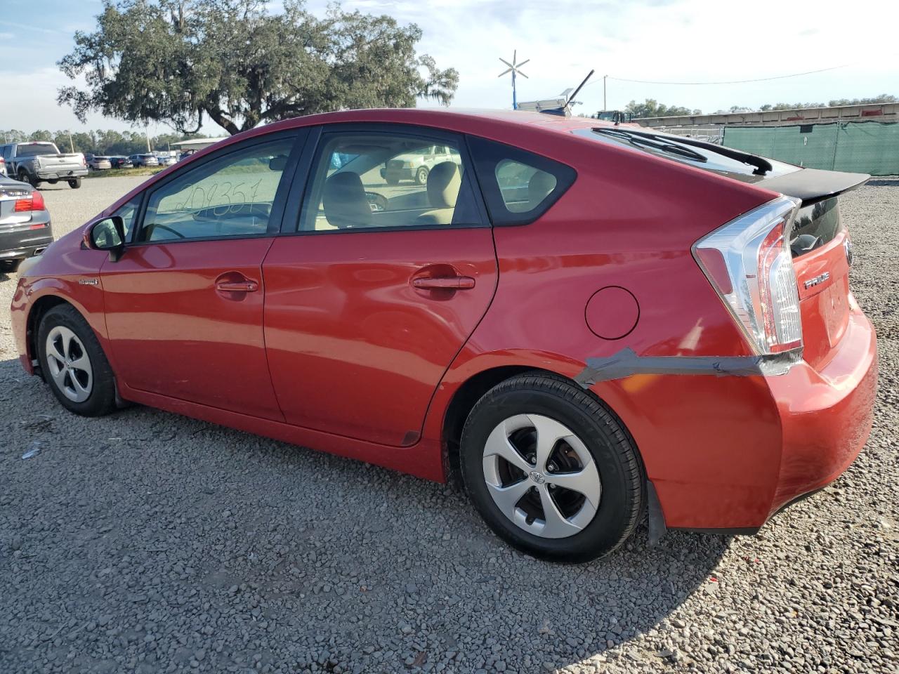 Image 2 of 2013 TOYOTA PRIUS  2013 with VIN JTDKN3DUXD1688159