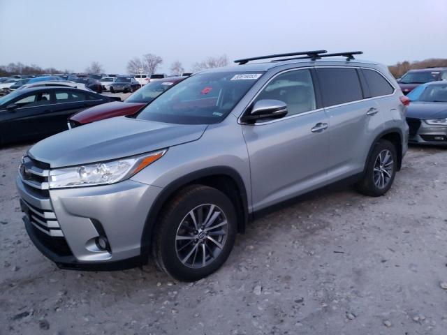 Image 1 of 2019 TOYOTA HIGHLANDER SE 2019 with VIN 5TDJZRFH4KS574449