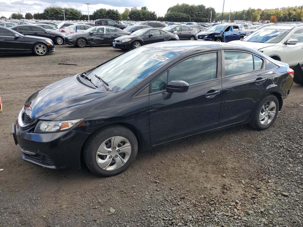 Image 1 of 2015 HONDA CIVIC LX 2015 with VIN 19XFB2F52FE707233