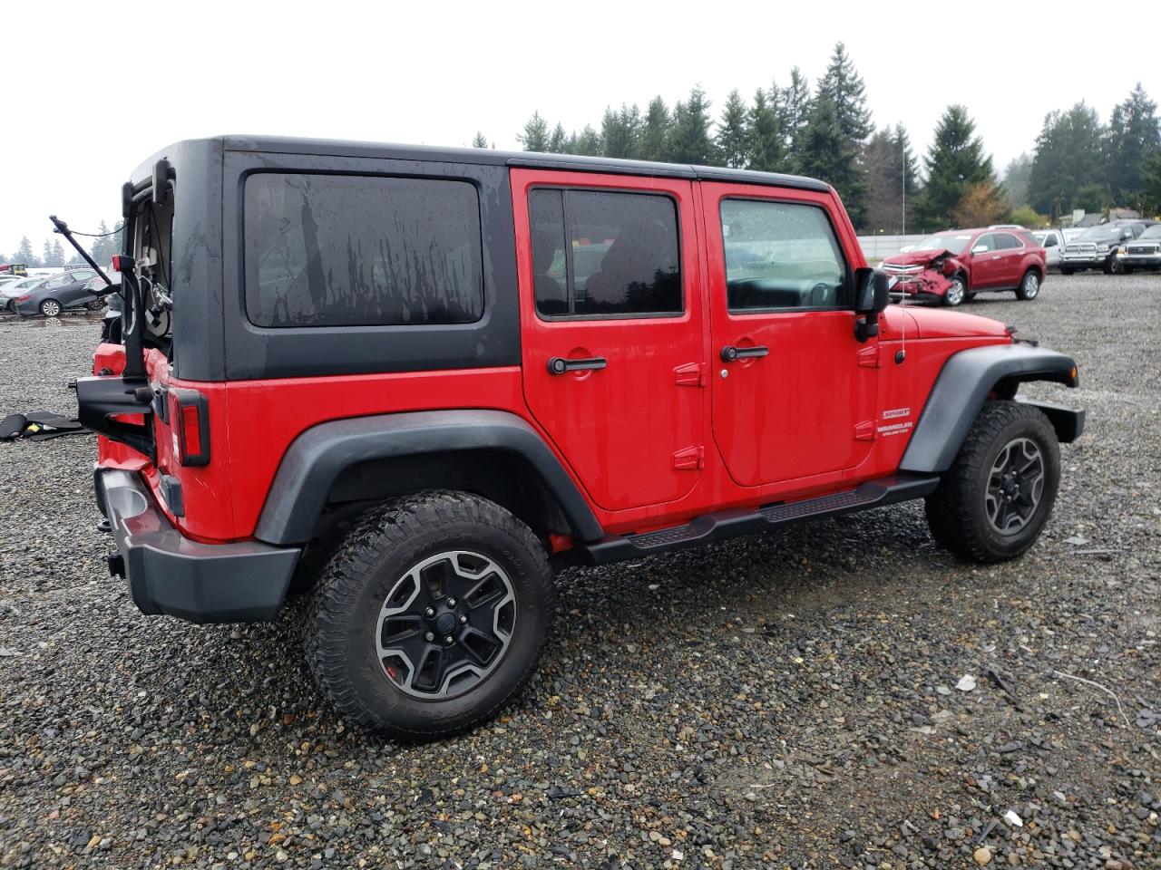 Image 3 of 2011 JEEP WRANGLER UNLIMITED SPORT 2011 with VIN 1J4HA3H19BL613339
