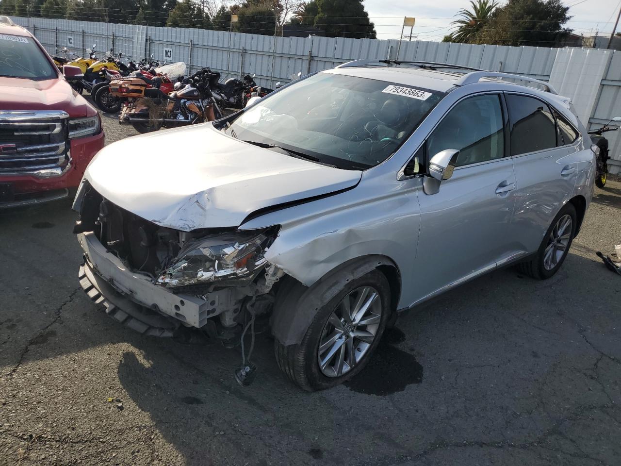 Image 1 of 2015 LEXUS RX 350 2015 with VIN JTJZK1BAXF2421084