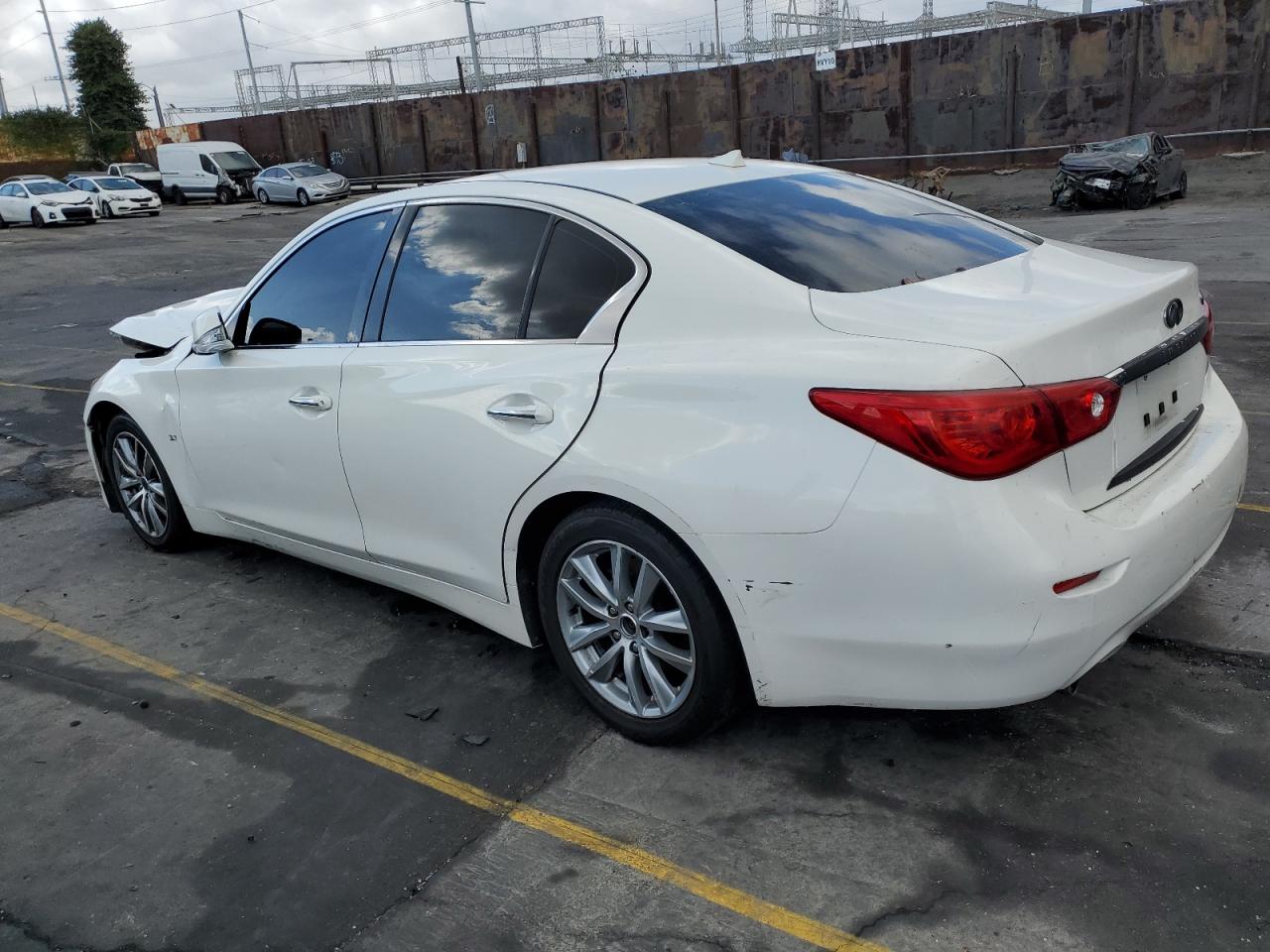 Image 2 of 2015 INFINITI Q50 BASE 2015 with VIN JN1BV7AP1FM345802