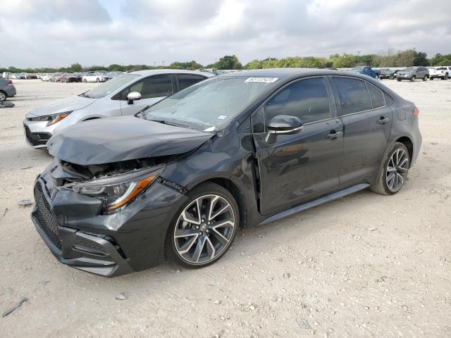 Image 1 of 2022 TOYOTA COROLLA SE 2022 with VIN JTDS4MCE7NJ091801