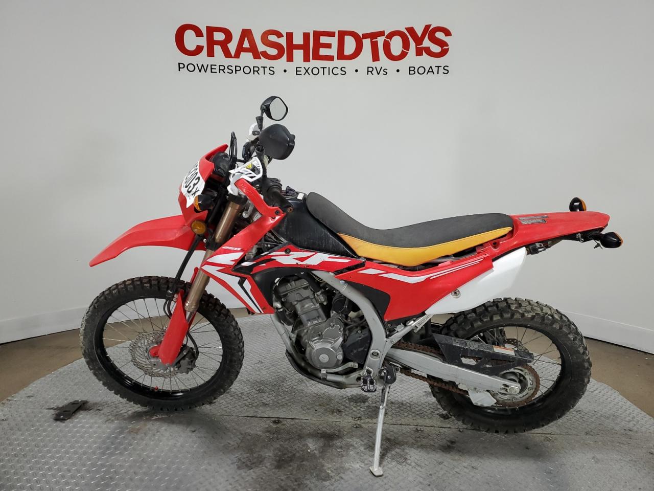 Image 3 of 2019 HONDA CRF250 LA 2019 with VIN MLHMD4456K5200077