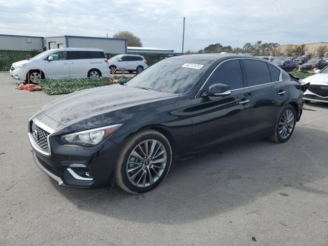 Image 1 of 2021 INFINITI Q50 LUXE 2021 with VIN JN1EV7BP6MM702416