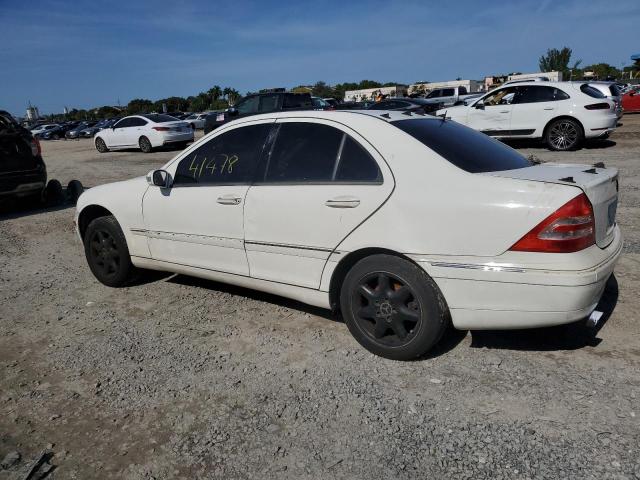 Image 2 of 2002 MERCEDES-BENZ C-CLASS 240 2002 with VIN WDBRF61J02E005221