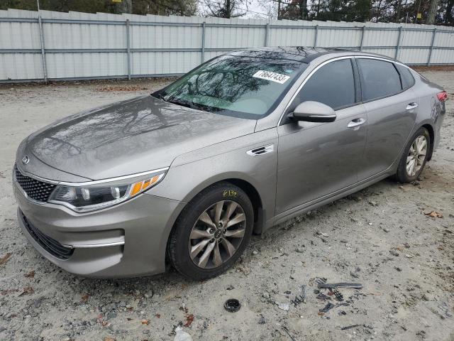 Image 1 of 2016 KIA OPTIMA EX 2016 with VIN 5XXGU4L30GG012609