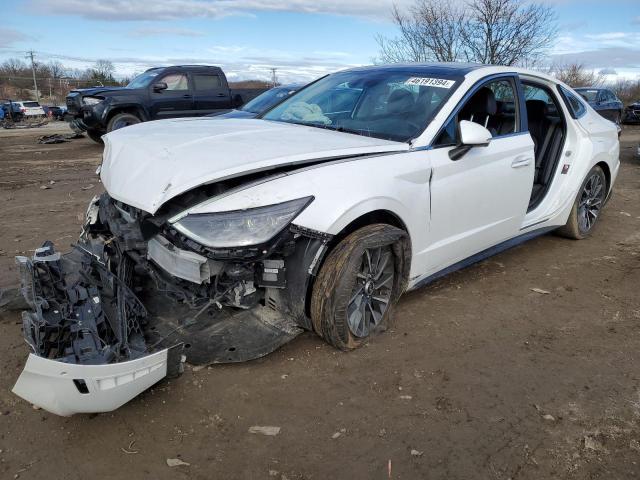Image 1 of 2021 HYUNDAI SONATA LIMITED 2021 with VIN KMHL34J25MA154811