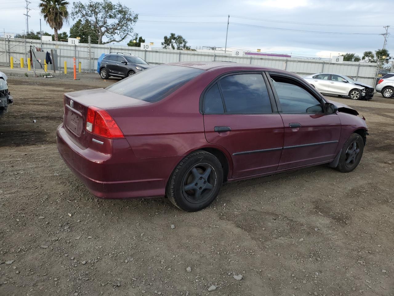 Image 3 of 2004 HONDA CIVIC DX VP 2004 with VIN 2HGES16354H917977