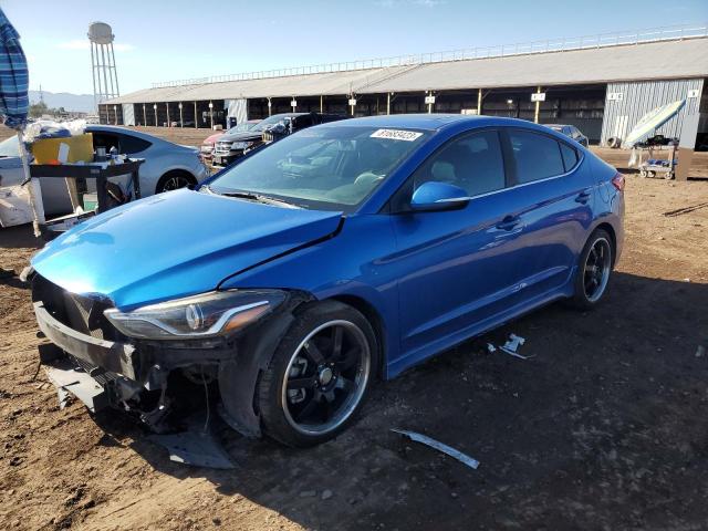 Image 1 of 2017 HYUNDAI ELANTRA SPORT 2017 with VIN KMHD04LB7HU331275