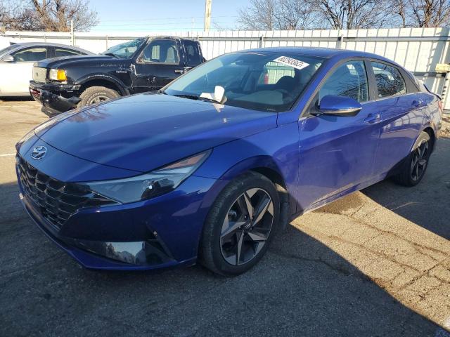 Изображение 1 2022 HYUNDAI ELANTRA SEL 2022 с VIN KMHLN4AGXNU247300