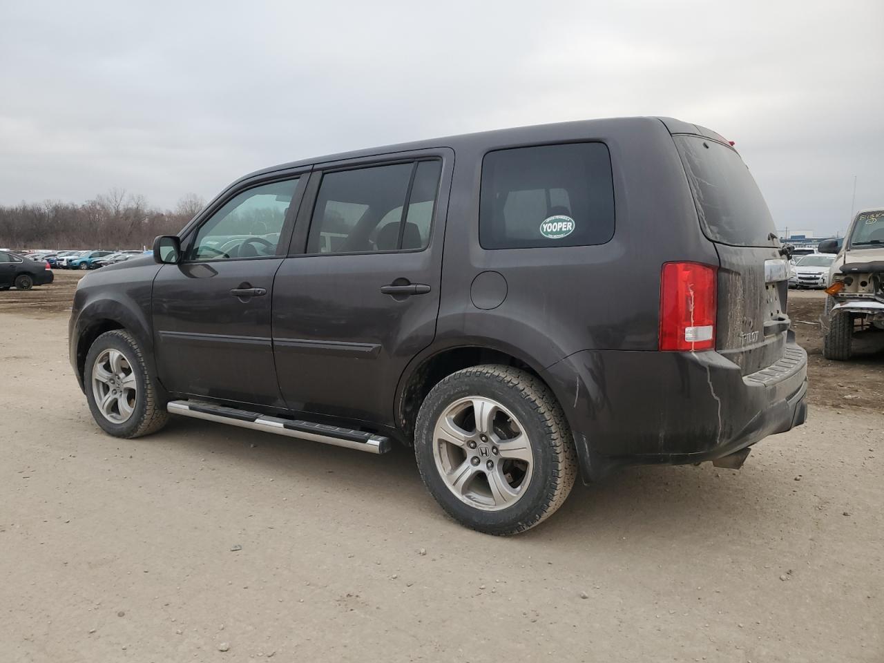 Изображение 2 2013 HONDA PILOT EXL 2013 с VIN 5FNYF4H58DB040567