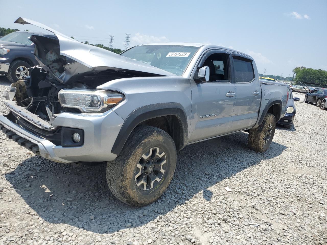 Obraz 1 z 2018 TOYOTA TACOMA DOUBLE CAB 2018 z VIN 3TMCZ5AN2JM144903